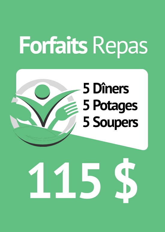 Forfaits Repas 5-5-5