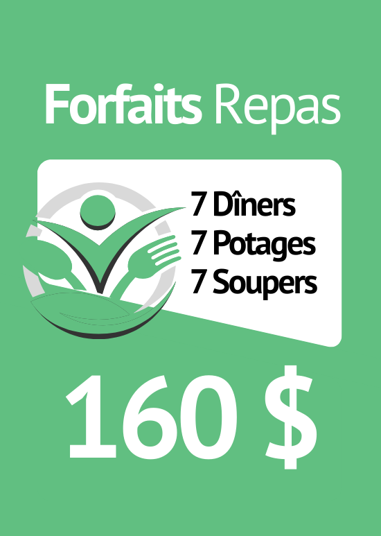 Forfaits Repas 7-7-7