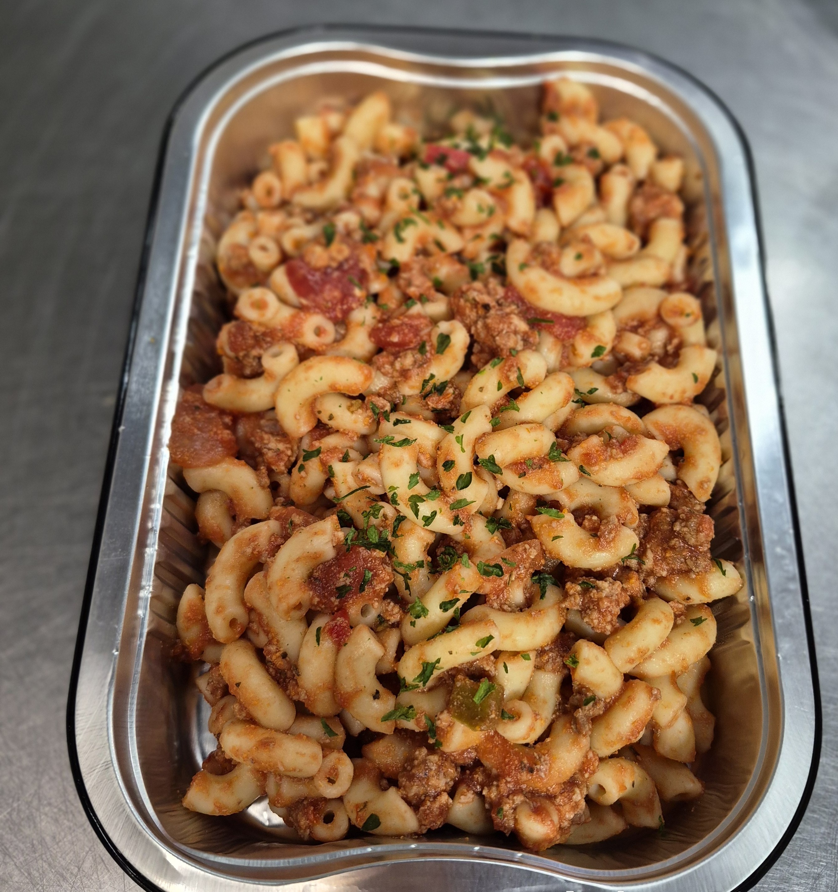 Macaroni sauce à la viande